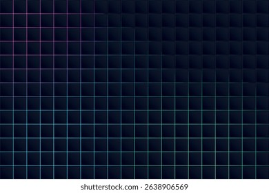 Geometry vector background with colorful abstract diamond shapes on a dark surface with shape