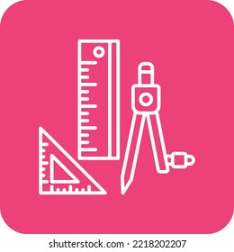 Geometry vector icon. Can be used for printing, mobile and web applications.