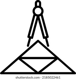 Geometry Vector Line Icon Design