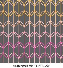 Geometry vector pattern. geometry seamless ornament. Abstract background - colorful lines. Vector illustration.