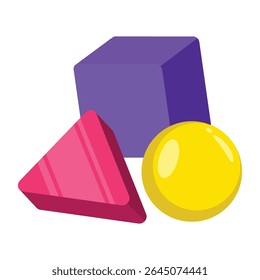 Geometry Vector style icons. EPS 10 file.