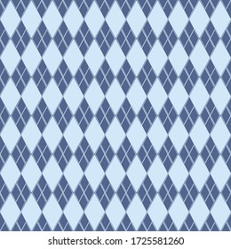 

geometry vector.background of dark blue rhombuses on a blue background