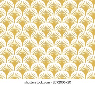 Geometría textura amarilla patrón de repetición clásico moderno,Vector Forma de explosión de sol negro y blanco sin costura Mano Líneas dibujadas en círculos Patrón geométrico japonés Resumen Fondo