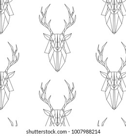 Geomteric Animal Vector Pattern