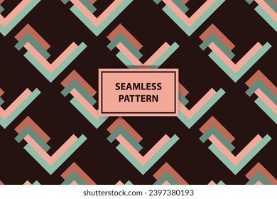 geomteric sameless abstract pattern. modern pattern with fresh color