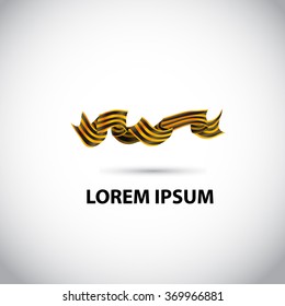 George ribbon. Vector