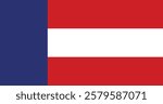 Georgia (1879-1902) Flag Vector Illustration Premium Quality