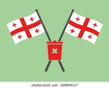 Georgia Emblem Garbage