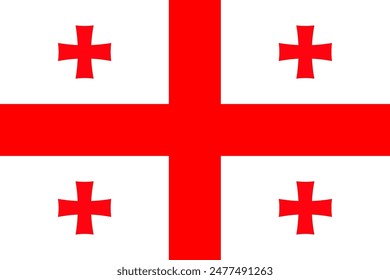 georgia flag background logo poster banner georgia