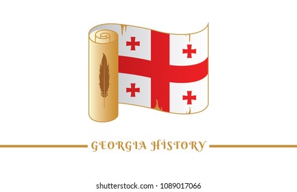 georgia flag and georgia history