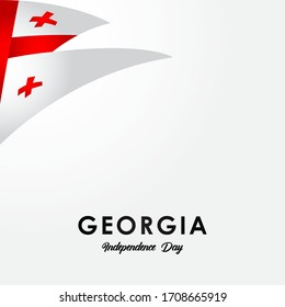 Georgia Independence Day Vector Design Illustration