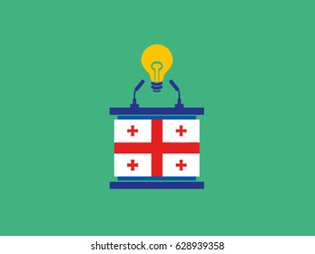 Georgia Lack of Idea Podium