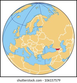 Georgia Locate Map