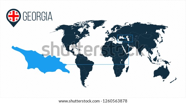 Georgia Location On World Map 600w 1260563878 