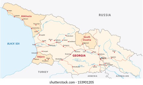 georgia map