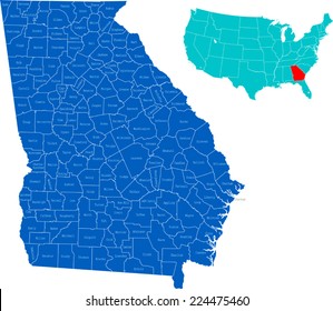 Georgia Map