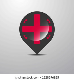 Georgia Map Pin
