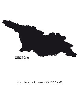 Georgia Map Vector