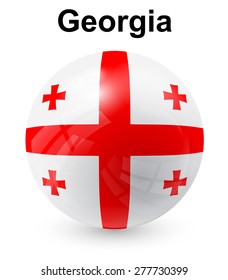 bandera oficial del estado de georgia