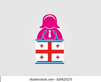 Georgia Podium Woman In Politics
