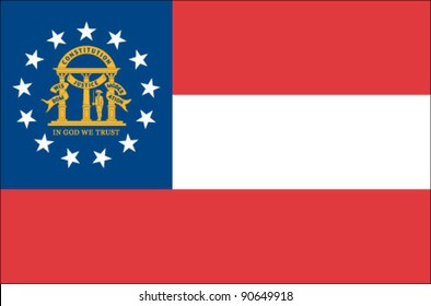 Georgia State Flag