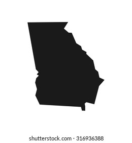 Georgia State Map.