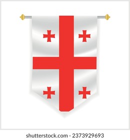 Georgia Wall Flag and Georgia Wall Hanging Flag Design
