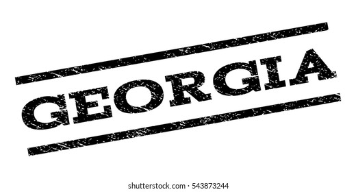 Georgia Watermark Stamp Text Caption Between Stock Vector (Royalty Free ...