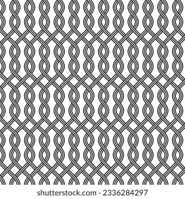 georgian style pattern seamless background. vector illustration.