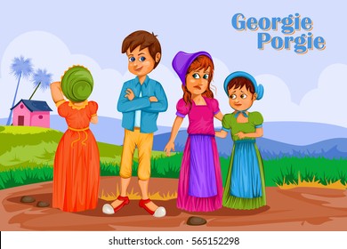 8 Georgie Porgy Images, Stock Photos & Vectors | Shutterstock