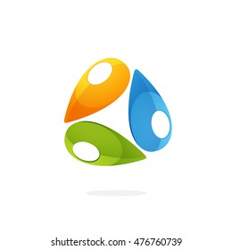 Geotag icon, travel logo, map marker, pin. Vector elements for map, presentation, web page, card, labels or posters.