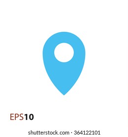 Geotag Pin Icon For Web And Mobile