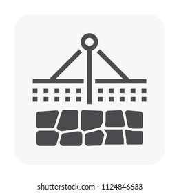 Geotechnical Engineering Soil Testing Icon Stock Vector (Royalty Free ...