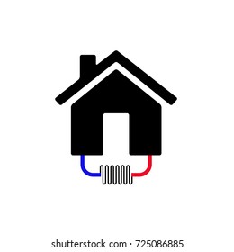 Geothermal Energy Vector Illustration