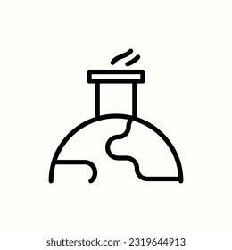 geothermal icon, isolated icon in light background, perfect for website, blog, logo, graphic design, social media, UI, mobile app