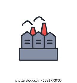 geothermal icon. vector.Editable stroke.linear style sign for use web design,logo.Symbol illustration