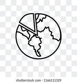 Geothermal vector icon isolated on transparent background, Geothermal logo concept