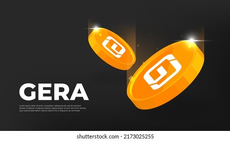 Fondo del banner del concepto de criptodivisa de la moneda de moda.