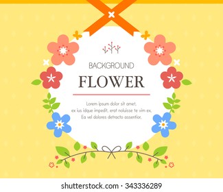 Geranium Flower Illustration