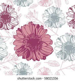 Gerbera vintage