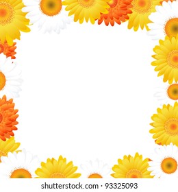 Gerbers Frame Isolated On White Background Stock Illustration 93631216 ...