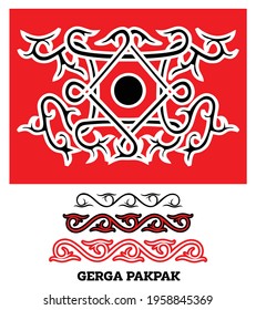 Gerga or gorga in the Batak language, is an art in the form of a unique and distinctive style of the Pakpak Batak tribe.