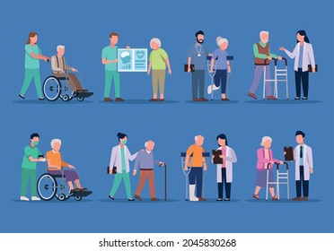 geriatrics doctors and olders characters