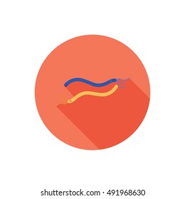 Germ color flat icon