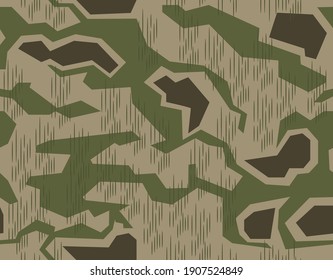 Textura uniforme del ejército alemán Camo ww2