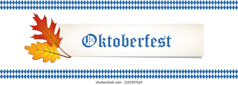 german bavarian autumn festival vector illustration EPS10