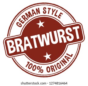 German Bratwurst Stamp