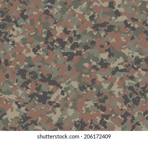German camouflage seamless pattern 