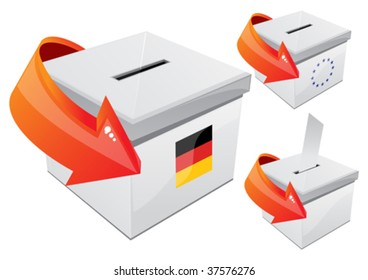 German elections, the selection box