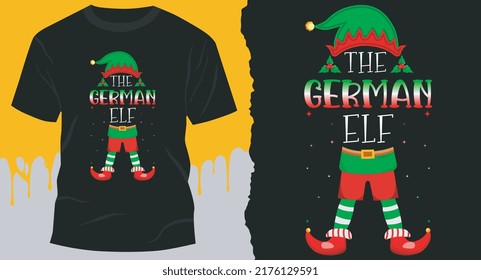 The German Elf T-Shirt Design